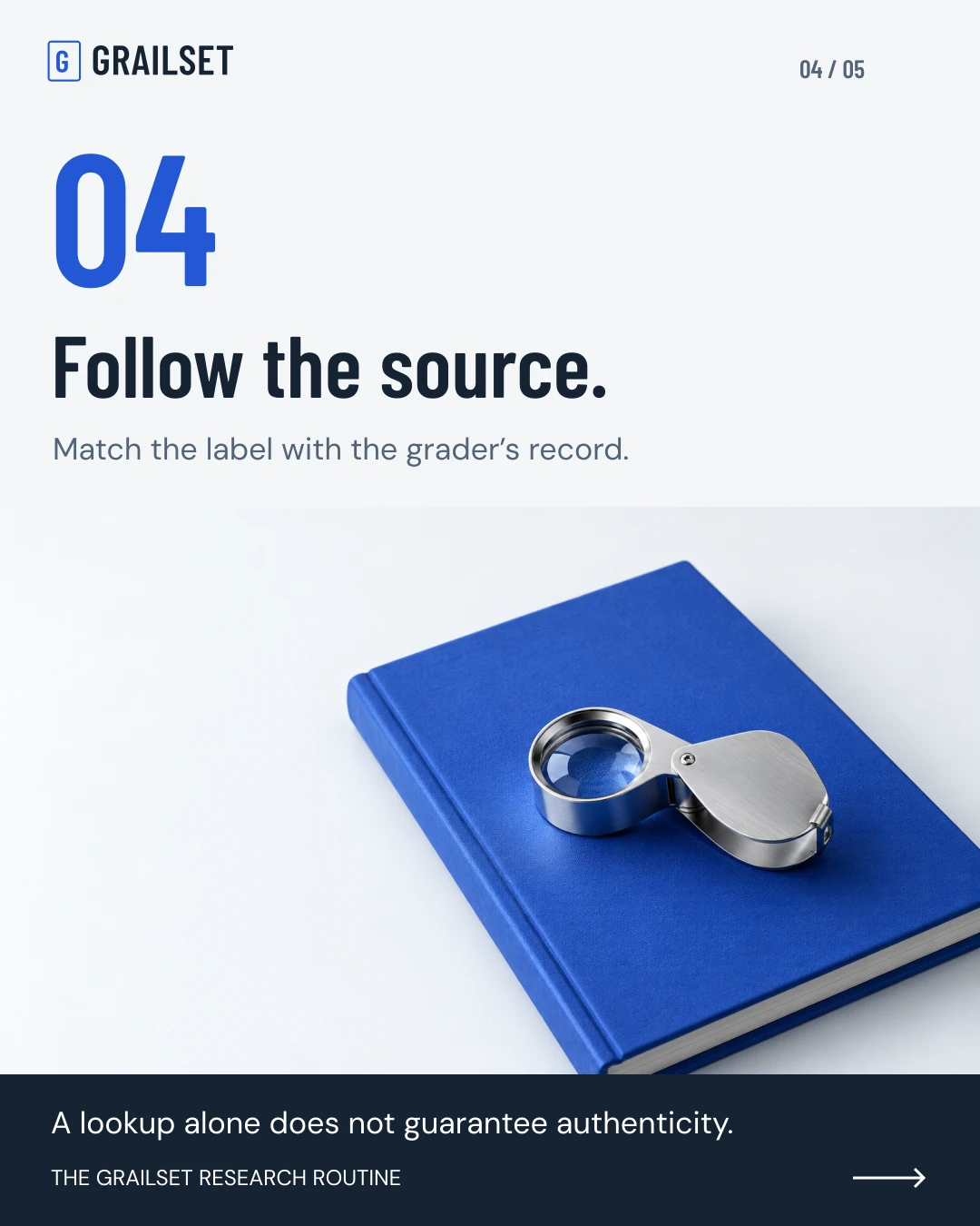 Follow the source.