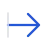 Original arrow utility icon in the Grailset line style.