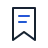 Original bookmark utility icon in the Grailset line style.
