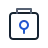 Original privacy utility icon in the Grailset line style.