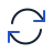 Original refresh utility icon in the Grailset line style.